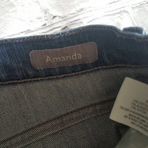 Gloria Vanderbilt Amanda Jeans Size 16P - Picture 4 of 6